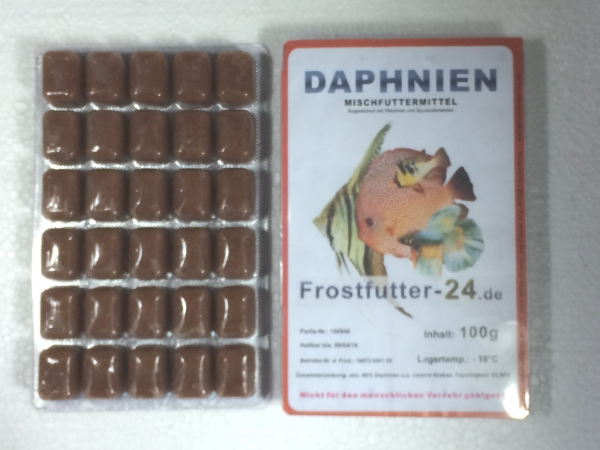 Daphnie Wasserflöhe 100g Blisterverpackung