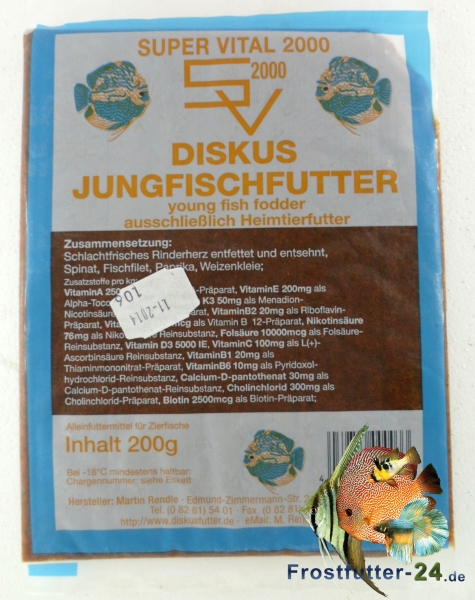 SV 2000 Jungfisch 200g Flachtafel