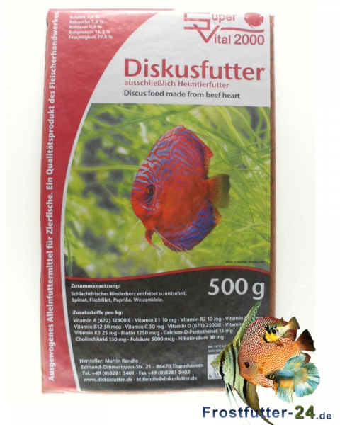 SV 2000 Rinderherz 500g Flachtafel
