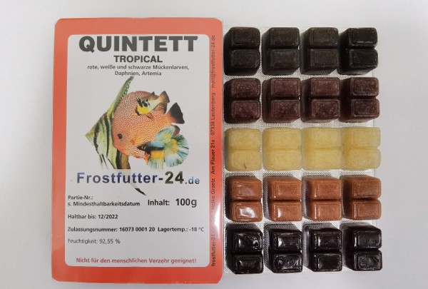 Tropisches Quintett 100g Blisterverpackung