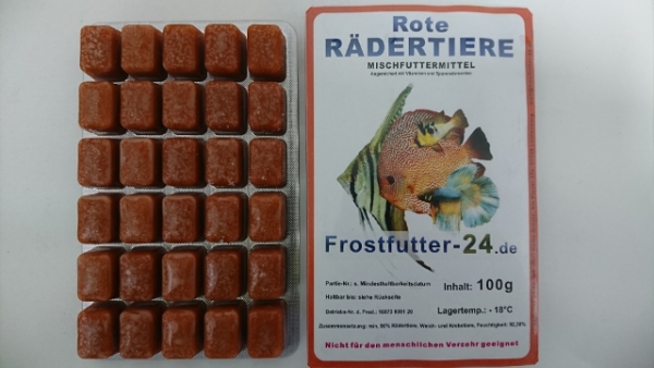 Rote Rädertiere 100g Blister